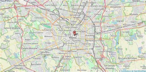 Mappa dell'Italia con Milano evidenziata come centro di eccellenza medica