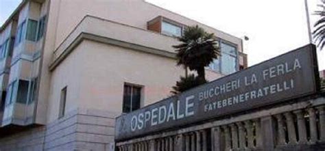 Vista esterna dell'Ospedale Buccheri La Ferla di Palermo