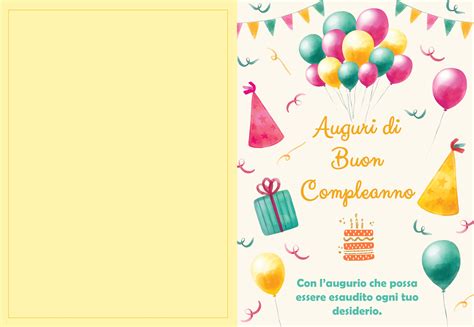 Biglietti d'auguri personalizzati per i futuri compleanni di un bambino
