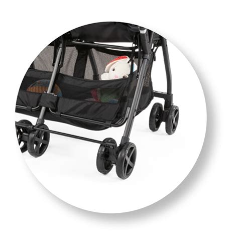 Montaggio del cestello portaoggetti del passeggino