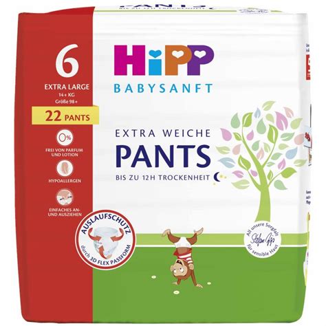 confezione di pannolini Hipp Babysanft con dettagli sulla taglia