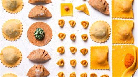 Varietà di pasta fresca ripiena italiana