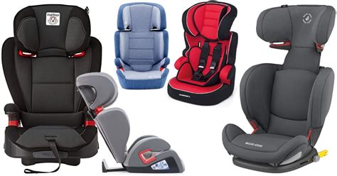 Vari modelli di seggiolini auto per bambini grandi