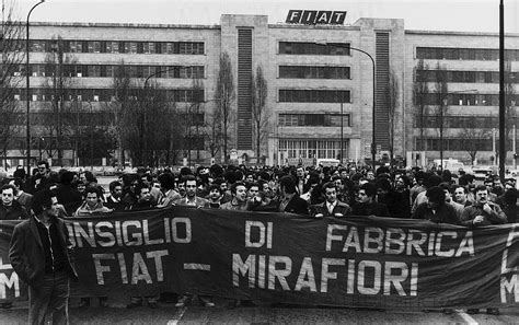 Manifestazione operaia degli anni '70