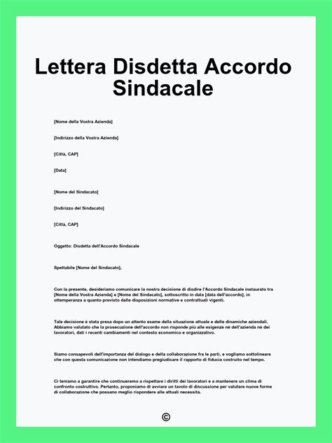Firma di un accordo sindacale