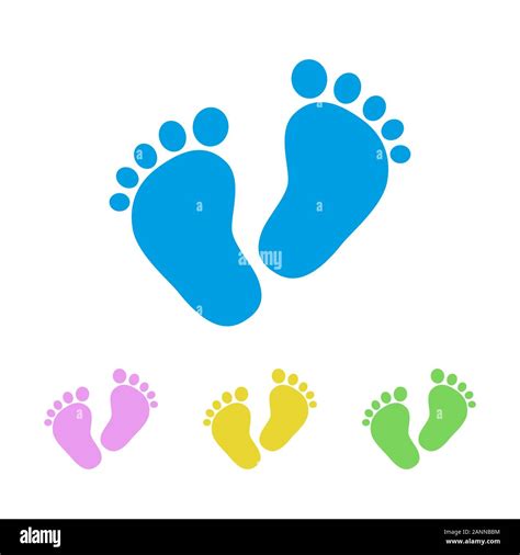 Symbolic image of a baby's footprints