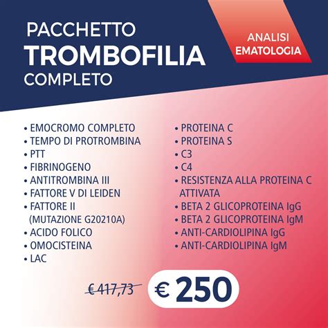 Indicazioni per lo studio della trombofilia