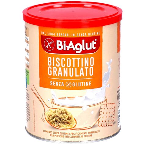 Confezione di biscotti granulati specifici per disfagia
