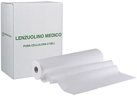 Sezione di lenzuolino medico monouso