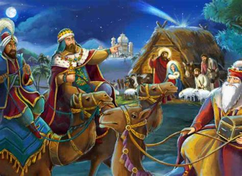 I Magi con i doni a Gesù Bambino