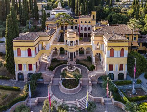 Veduta esterna del Vittoriale degli Italiani
