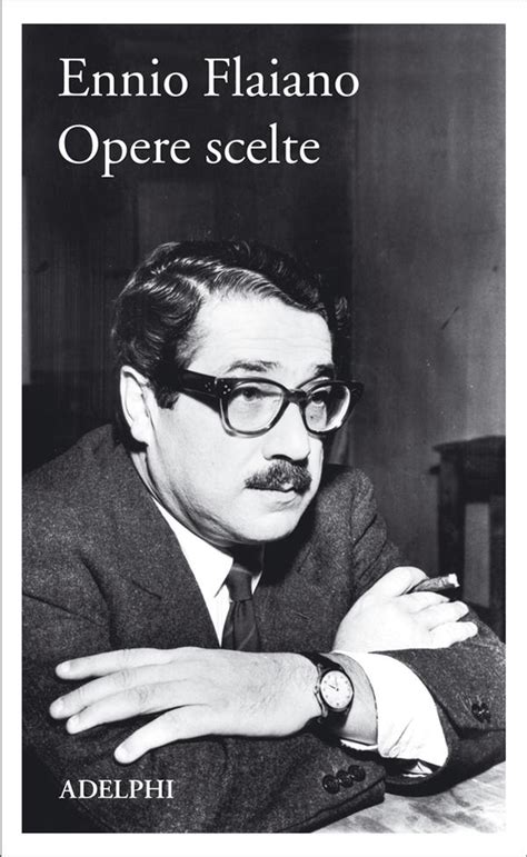 Ennio Flaiano durante la scrittura
