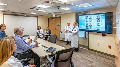 Hospital staff meeting