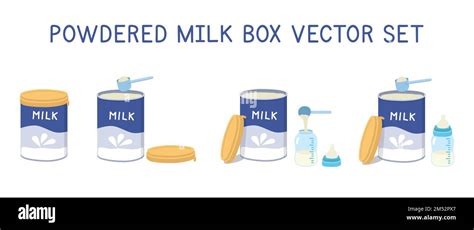 illustrazione schematica di biberon e polvere di latte