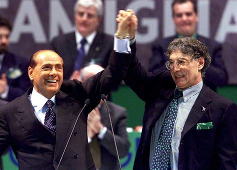 Berlusconi e Bossi in conferenza