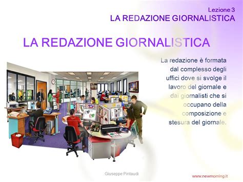 redazione giornalistica al lavoro