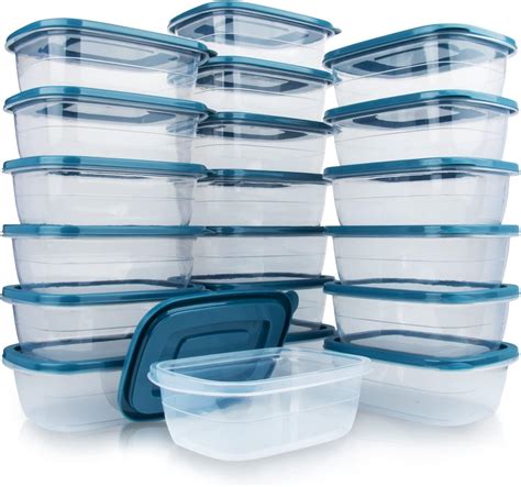 set di contenitori in plastica modulari per organizzare i prodotti del neonato