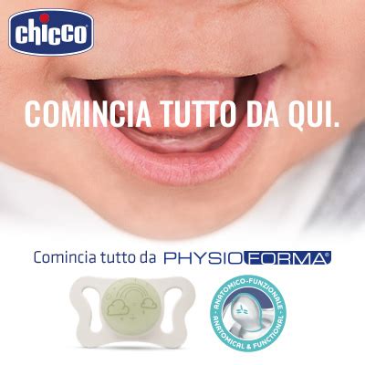 illustrazione scientifica del succhietto Chicco PhysioForma in un contesto neonatale