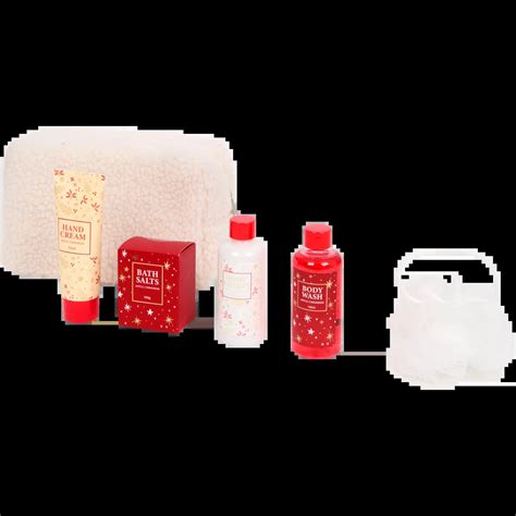 Beauty case con prodotti per l'igiene personale