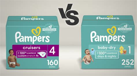 Pampers Progressi vs Baby Dry