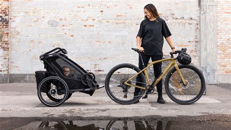 Thule Chariot Sport 2 in bike trailer mode