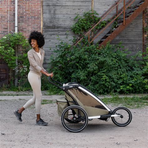 Thule Chariot in jogging mode