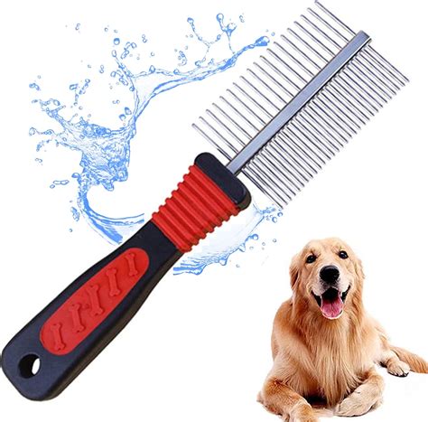 Set di spazzole e pettini specifici per cani a pelo lungo
