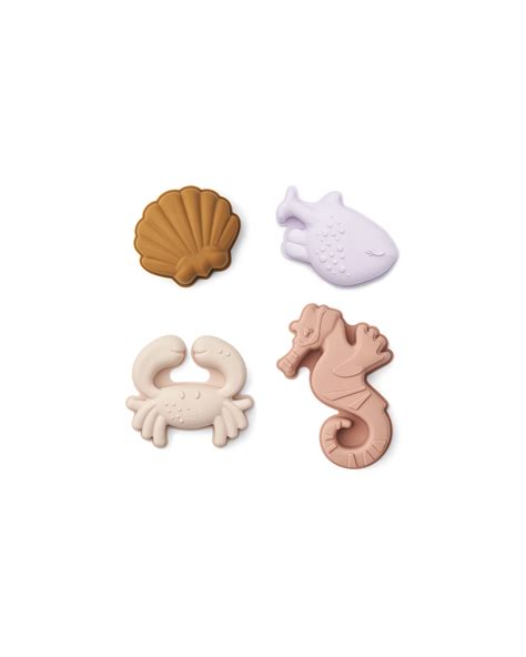 Set di 4 creature marine Dion di Liewood in tessuto