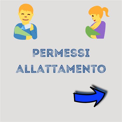 Infografica sui permessi per allattamento
