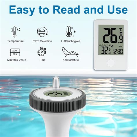 Termometro da bagno galleggiante in acqua