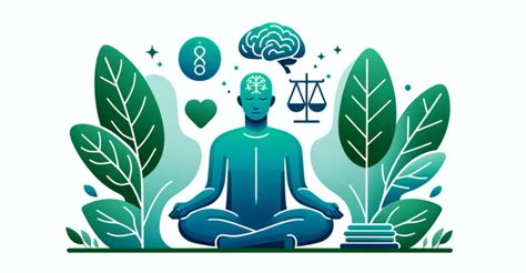 Simbolo di salute mentale e benessere psicologico