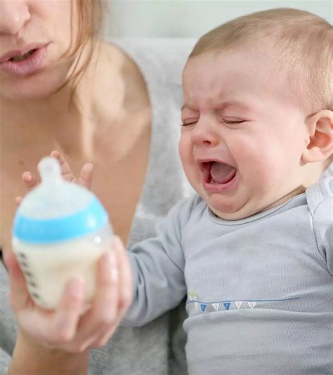 Baby crying for hunger