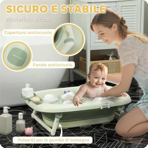 Vaschetta pieghevole per neonati