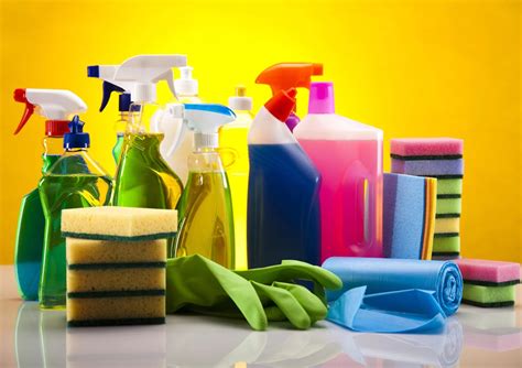 Cleaning supplies for baby products