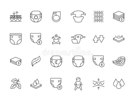 Schema di un pannolino con strati assorbenti e traspiranti