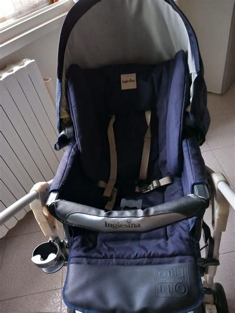 Dettaglio seduta passeggino Inglesina Trio Otutto Deluxe