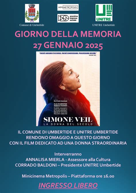 Manifesto che celebra Simone Veil