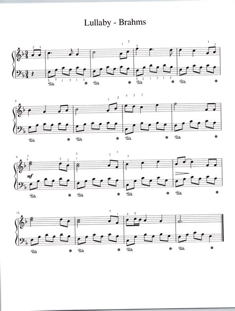 Modern Lullaby sheet music