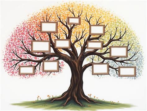 Albero genealogico stilizzato con spazio per il nome del neonato, che evidenzia la scelta di un nome unico