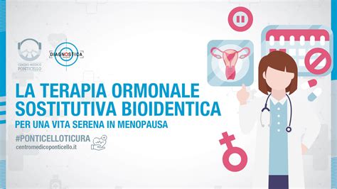 schema grafico informativo sui controlli periodici necessari durante una terapia ormonale sostitutiva