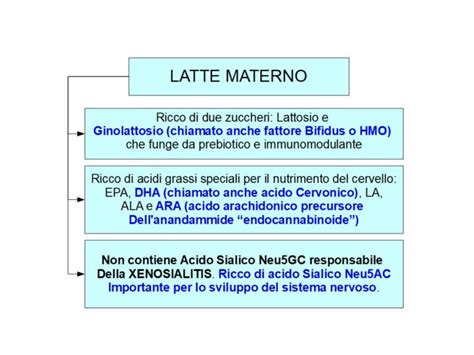 Infografica sulla composizione del latte formulato per neonati
