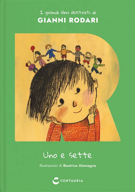 Ritratto di Gianni Rodari con bambini