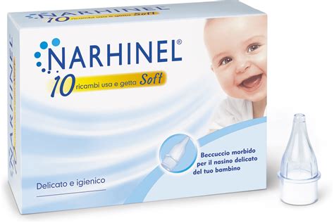 Schema di utilizzo aspiratore nasale Narhinel