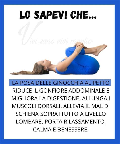 infografica sulle posizioni yoga per espellere i gas intestinali