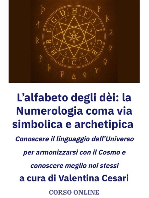 rappresentazione simbolica dei numeri come archetipi universali