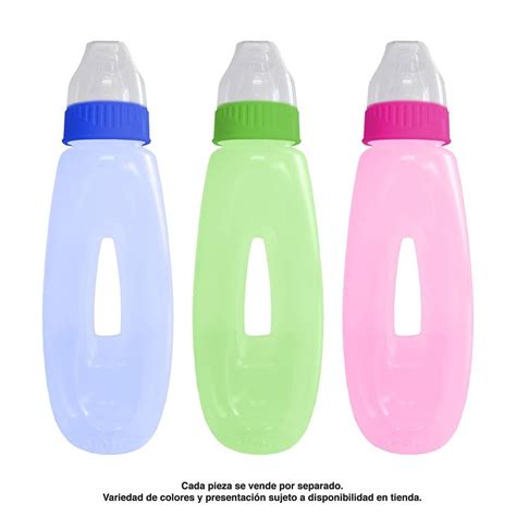 Biberon colorati con diversi font per i nomi incisi