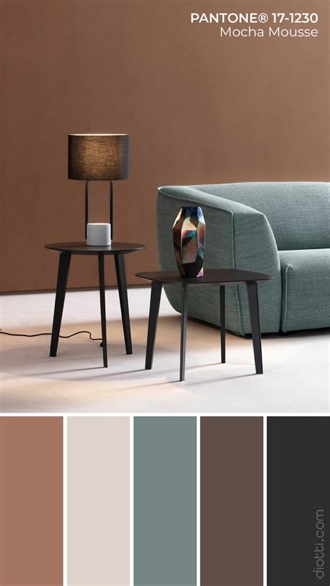 Moodboard con palette di colori basate sui colori di compleanno