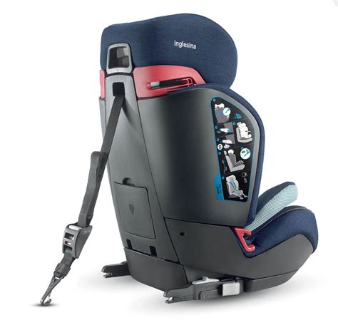 Schema di montaggio del seggiolino auto Inglesina Huggy 0+ con e senza base Isofix