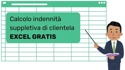 Formula calcolo indennità