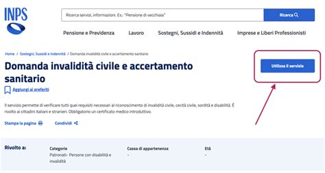 Guida passo-passo domanda INPS
